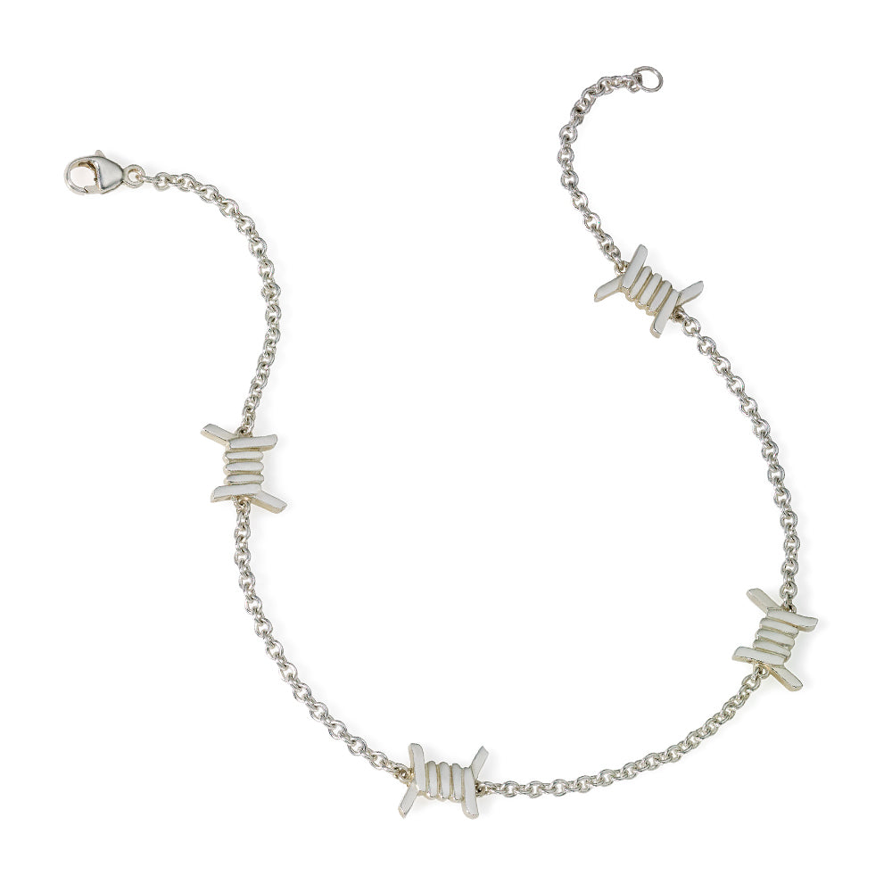 Barbed Wire Anklet Wendy Brandes Jewelry for Witty People