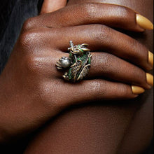 Load image into Gallery viewer, Maneater Ring: Dragon and Knight