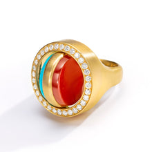 Load image into Gallery viewer, Hathor Swivel Ring