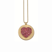 Load image into Gallery viewer, Juana Peekaboo Skull Locket - Heart