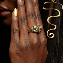 Load image into Gallery viewer, Maneater Ring: Lion and Hunter