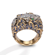 Load image into Gallery viewer, Maneater Ring: Whale and Jonah