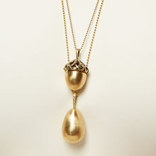 Load image into Gallery viewer, Acorn and Squirrel Necklace