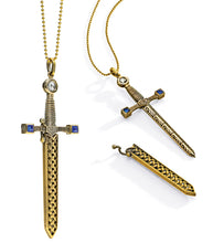 Load image into Gallery viewer, Matilda Sword Necklace