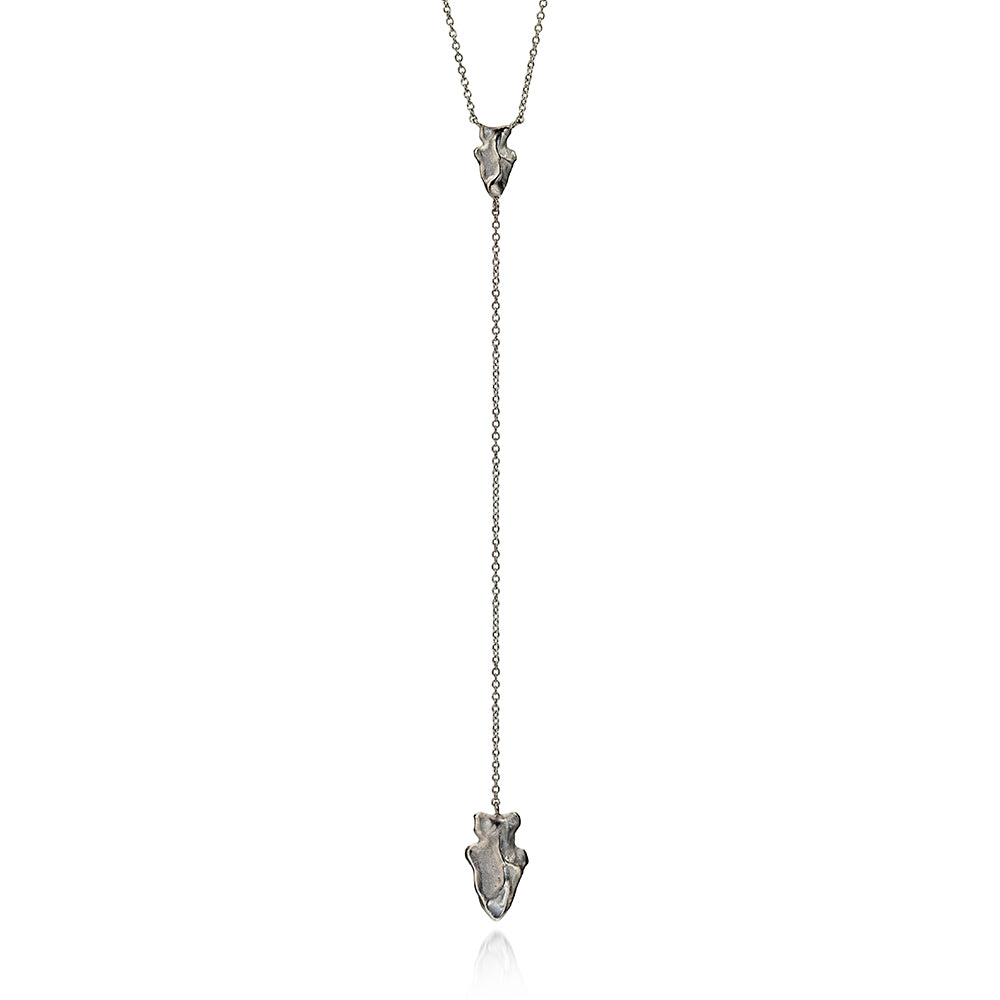 Arrowhead Lariat Necklace - Small