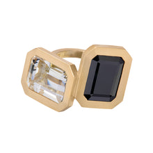 Load image into Gallery viewer, Clemence Ring - Spinel &amp; Crystal