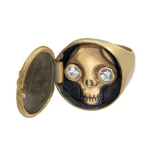 Load image into Gallery viewer, Juana Peekaboo Skull Ring