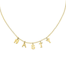 Load image into Gallery viewer, NASTY Word Necklace