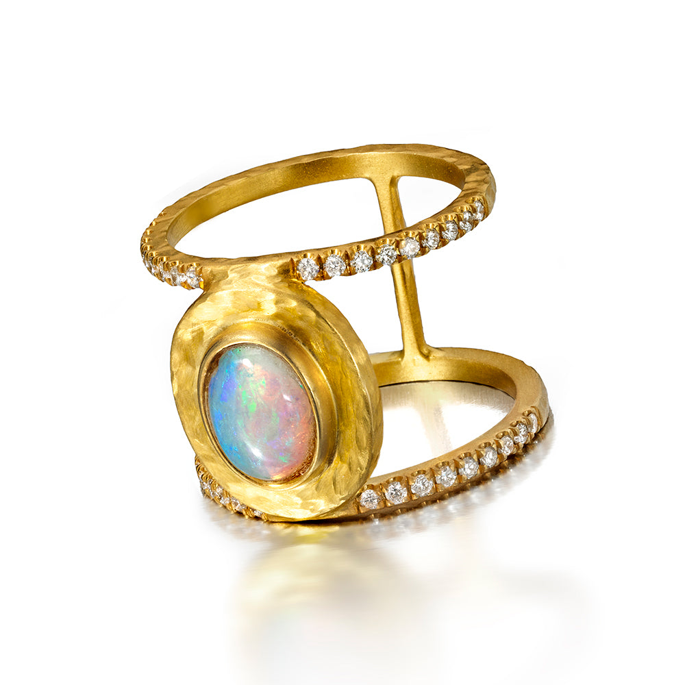 Birthstone Ring - Opal