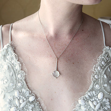 Selene Moonstone Necklace