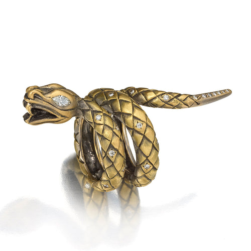 Queen of Scots Snake Ring